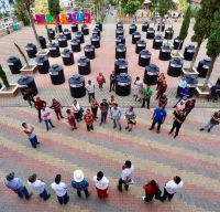 *Fundación Nino entrega tinacos subsidiados a familias de Cuilápam de Guerrero*